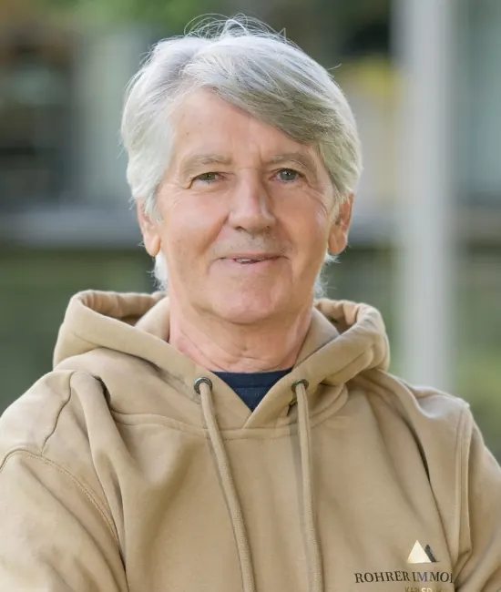 Peter vom Räumungsteam der Rohrer Immobilien GmbH