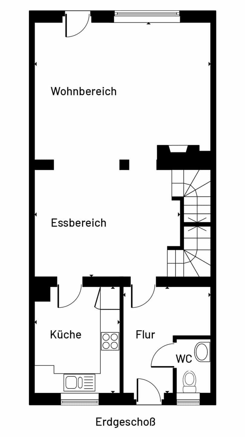 Einziehen und Wohlfühlen! Modernes Einfamilienhaus in Durmersheim-Würmersheim - Erdgeschoss